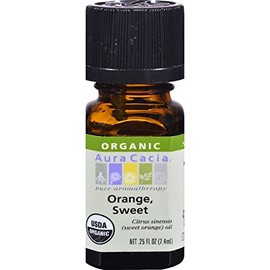 Aura Cacia Sweet Orange Essential Oil, 0.25 Ounce - 2 per case.2