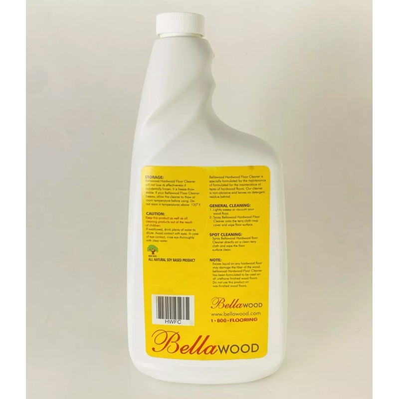 Bellawood Hardwood Floor Cleaner Ready To Use Spray With Pump,