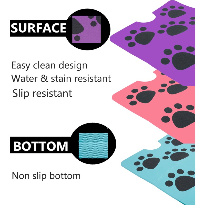 Dog Bath mat for tub, Non Slip Shower pad, Smooth