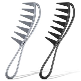 YAPKOLV Curl Comb Hair Comb Shark Tooth Comb Wide Tooth Comb for Curly Hair Afro Comb Antistatic Comb Home Salon Hairdressing Comb for Various Types of Hair Hair Comb