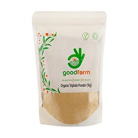 goodFarm goodFarm Organic Triphala Powder 1000g - Certified Organic, Premium Quality | Ayurveda | Vegan | Excellent for Digestion & Detox