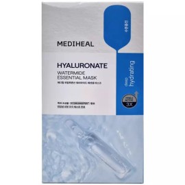 Mediheal 메디힐 히알루론산 워터마이드 에센셜 마스크 10매 1박스 Mediheal Hyaluronic Acid Watermade Essential Mask 10 Sheets 1 Box