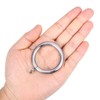 Curtain Ring Metal 42-Pcs 1.5 Inch Inner Diameter with Eyelets