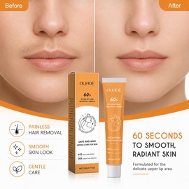 Hair Removal Cream for Face & Body – Gentle Shea Butter Formula for Smooth Underarms, Legs & Arms