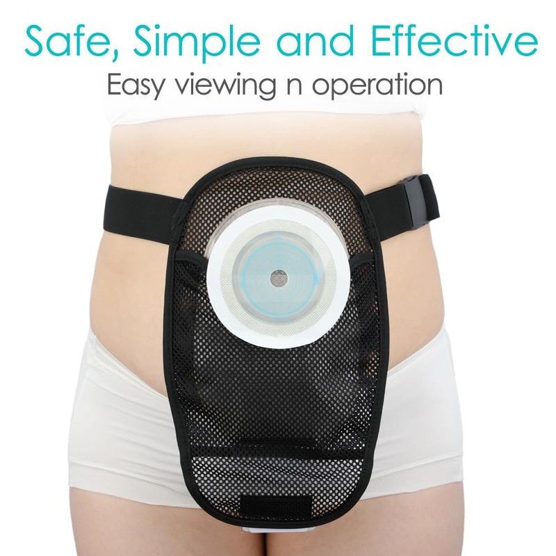 Breathable Ostomy Bag Covers Leak Free Colostomy Ileostomy Bag Cover