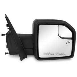 Donpida Right Passenger Side Door Mirror Assembly Compatible with Ford F150 2015-2020 with Turn Signal, Power Heated, Blind Spot Glass Replaces ‎FL3Z17682CB (6 Pins)