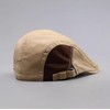 Men's Adjustable Hunting Hat, 100% Cotton, Lightweight, Compact, Simple, beige