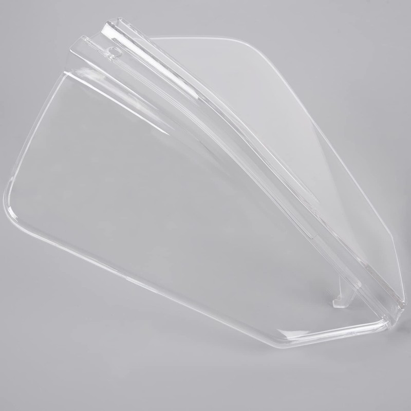 Lorababer Motorcycle Front Headlight Protector Head Light Lens Shield Guard