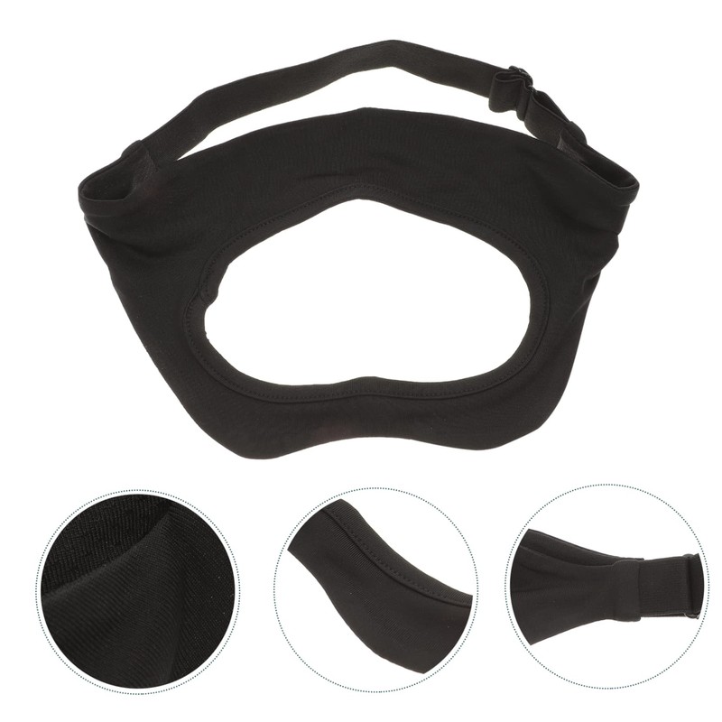Outanaya Breathable Adjustable VR Head Cover Sweat Resistant Eye Mask