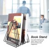 Innovative Desktop Flexible Folding Metal Bookend Book Stand Holder Organizer
