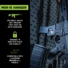 Lockdown Securewall MSR15 Hanger with Securewall Compatible Design and Simple