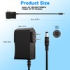 ENGFYADSY 9V 2A Power Supply Charger AC 100-240V to DC