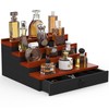 upcessory Cologne Organizer for Men, 4 Tier Perfume Stand, Cologne