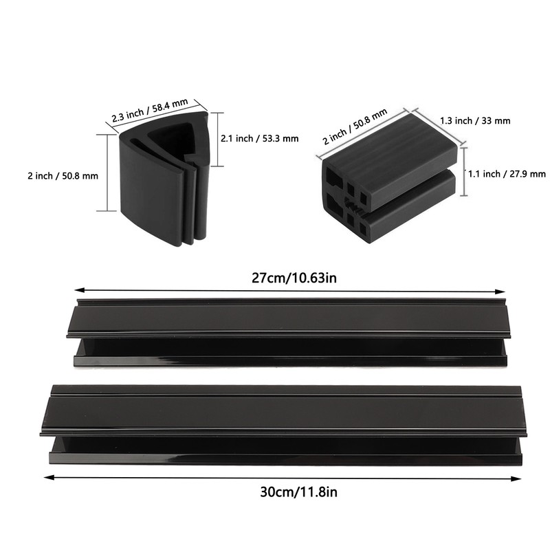 Golf Cart Windshield Clips Kit Secure Connection Easy Installation for