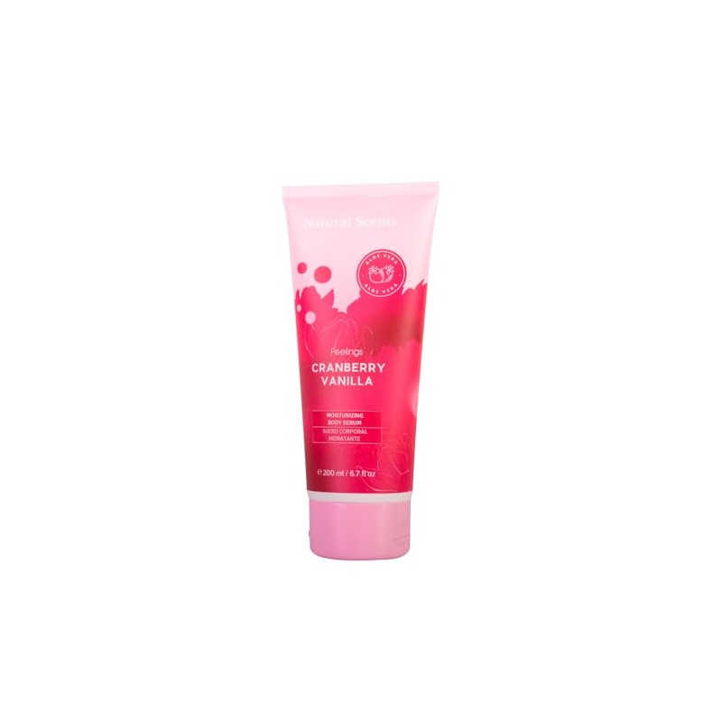 Natural Scents Suero Corporal Cranberry Vanilla 200 ml - Feelings