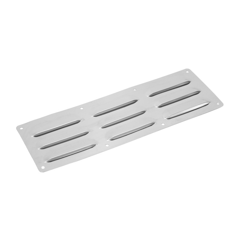 Air Vent Louver Grill Cover Stainless Steel Louver Ventilation Replacement