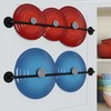 Wallniture 24" Gourmet Kitchen Rail for with 10 S Hooks