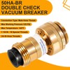 Replace for 50HA-BR Brass Vacuum Breaker Fit for Woodford Models