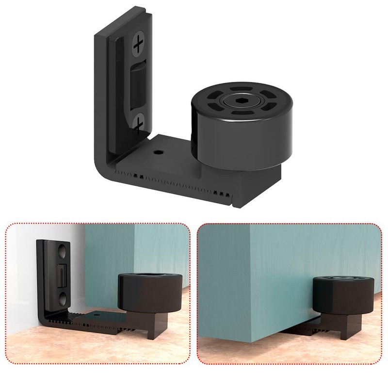 CCJH Sliding Door Floor Guide Adjustable Floor Roller Guide Sliding