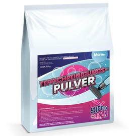 McFilter Upholstery and carpet cleaning powder, 1 x 500 g, suitable for carpets, upholstery and carpets, as well as for upholstery cleaning, against dirt and bad odours and dust, 1 piece