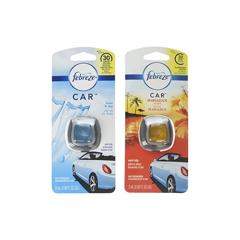Febreze - Ambientador para Rejilla de ventilación de Coche, 4