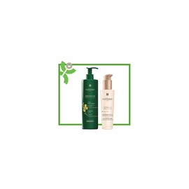 Rene Furterer Absolue Keratine Shampoo, 600ml & Repairing Beauty Cream for Damaged & Over-Processed Hair, 100ml (018 & 063)