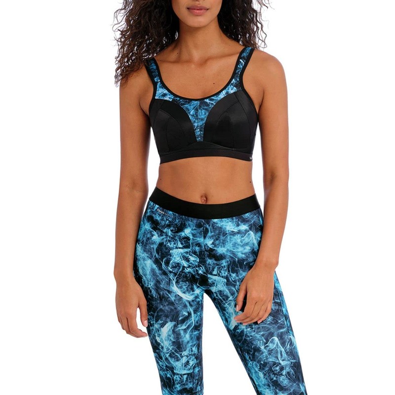 Freya Women's dynamic wireless sports bra with racer back conversion,