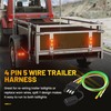 Oyviny 4 Pin 5 Wire Trailer Wiring Harness 18 Inches,