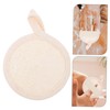 KOMBIUDA Bath Shower Loofah Sponge Set Natural Loofah Fibers Soft
