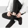 FQZMQBQ Business Socks, Men's, Summer, Thin, Socks, Black, Stylish, Ankle