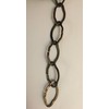 Antique Brass Gothic Chain Chandelier Chain Link Medium Duty Old
