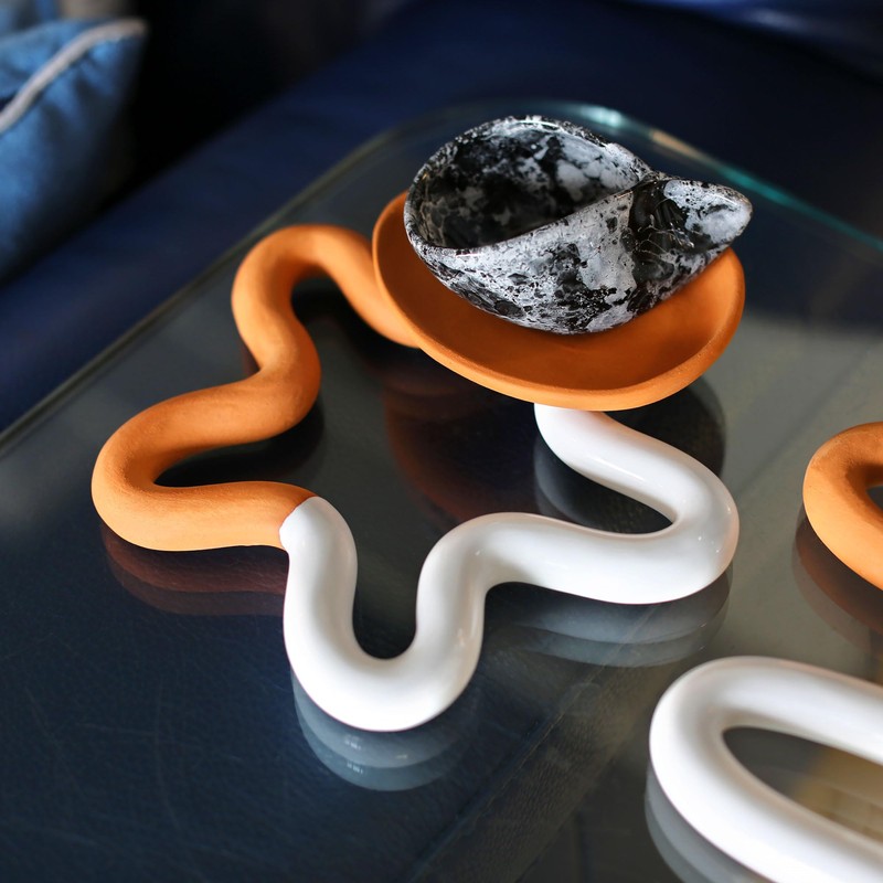 Egloo - Decorative Ceramic Trivet, Design Trivet for Hot Plates