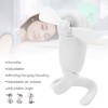 Electric Versatile Small Portable Fan USB Rechargeable Handheld MultiFunctional Cooler(White