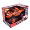 Monster Truck with Lights & Sounds, Motorized Orange Truck for