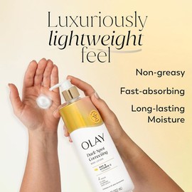 Olay Body Lotion for Women Strengthens tone with AHA serum, visibly reduces discolored skin, 24-hour Sweet Vanilla & Soft Wood / 여성용 올레이 바디 로션 AHA 세럼으로 톤 강화 변색된 피부를 눈에 띄게 줄이고 24시 Sweet Vanilla & Soft Wood