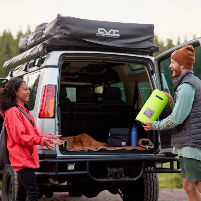 Rumpl New RUMPL X CARHARTT ORIGINAL PUFFY Black Lime Camping