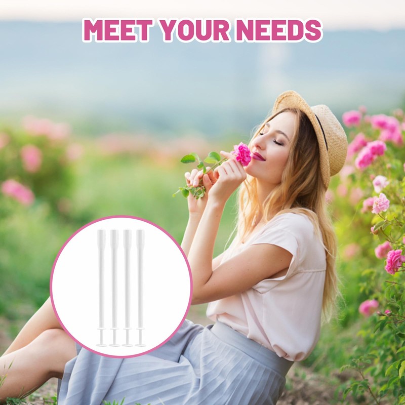 50 Pcs Disposable Pessary Applicators for Women, Suppository Applicator Feminine