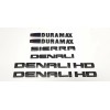 GM 6PCS 11-19 Matte Black GMC Sierra Denali Duramax 2500HD