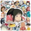 Yangsiw Hayao Miyazaki Stickers Japanese Cartoon Stickers, Studio Ghibli Anime