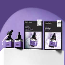 Mediheal N.M.F Aquaring Ampoule Mask 40ml 2pk + Intensive Ampoule Mask 2sheets, 2 types set
