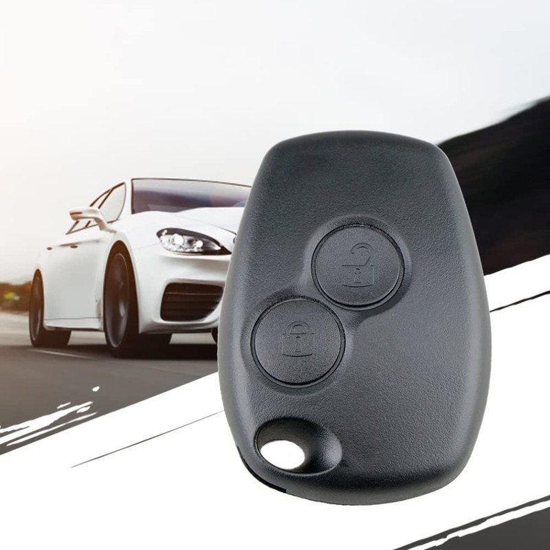 ShnminEU 2 Pack 2 Buttons Car Key Case Compatible with