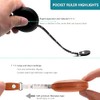 Cinta métrica corporal, paquete de 2 cintas métricas de piel,