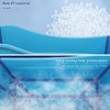 QUSKLISU Foldable Bathtub, Portable Collapsible Bathtub 22.45gal Capacity, Modern Plastic