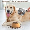 FAFAFLYER Dog-Cat Food Scoop Measuring-Cup - 3/4 Cup (6 Oz),304