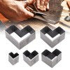 5Pcs Leather Cutting Dies Set Hollow Punch Cutter HandMade Punching