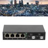 Fiber Media Converter 6 Ports 10 100 1000Mbps RX1550nm 20km
