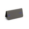 Lensrappa Slim leather glasses case in 9 colours, gray