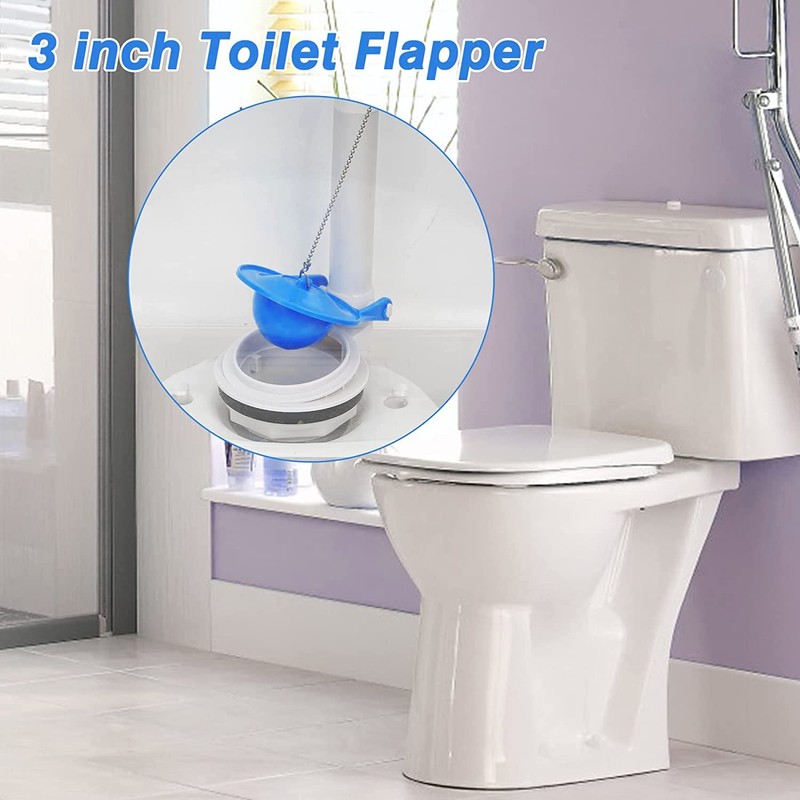 3-Inch G99-788 Toilet Flapper Replacement Compatible with Gerber Toilets(99-788) and