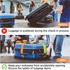 THJOPOKEEL 4Pack Multicolor Luggage Multicolor Straps Suitcase Belt Heavy Duty