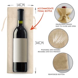 Toctose Master's Gift, Master's Wine Bag, Suitable for Graduation Gifts for Her, Him, Son, Daughter, Friend/GDWB016